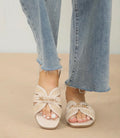 Cream Trim Detail Sandal