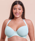 Curvy Kate Smoothie Spacer Moulded T-Shirt Plunge Bra - Pale Mint