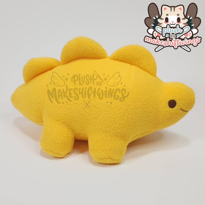 Dino nuggie (fleece - lower mouth)