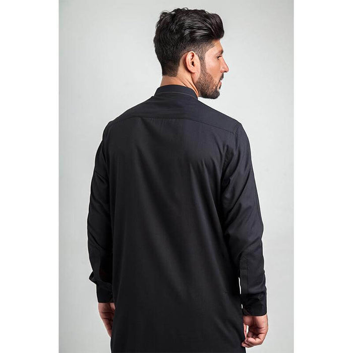 Edgy Black Shalwar Kameez