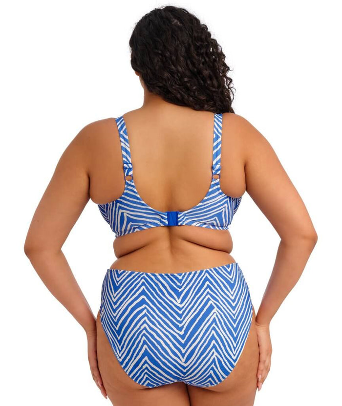 Elomi Swim Fiji Falls Underwired Plunge Bikini Top - Ocean