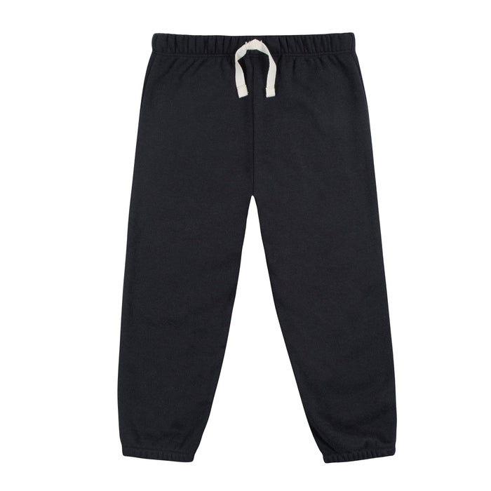 2-Piece Baby & Toddler Boys Black Fleece Set