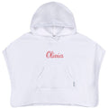 Embroidered Baby & Toddler Neutral White Hooded Swim Coverup swimwear Gerber®