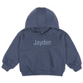 Embroidered Infant & Toddler Neutral Navy Pullover Hooded Sweatshirt tops Gerber®