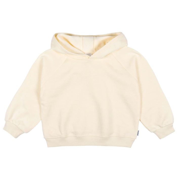 Baby & Toddler Neutral Soft Beige Pullover Hooded Sweatshirt tops Gerber®