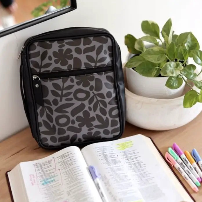 Faith First Floral Bible Cover
