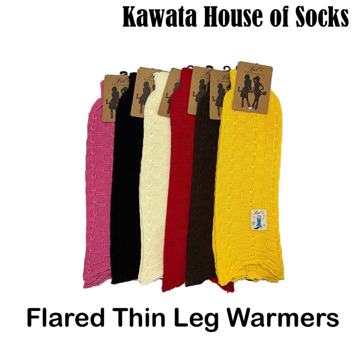 Flared Loose Leg Warmers
