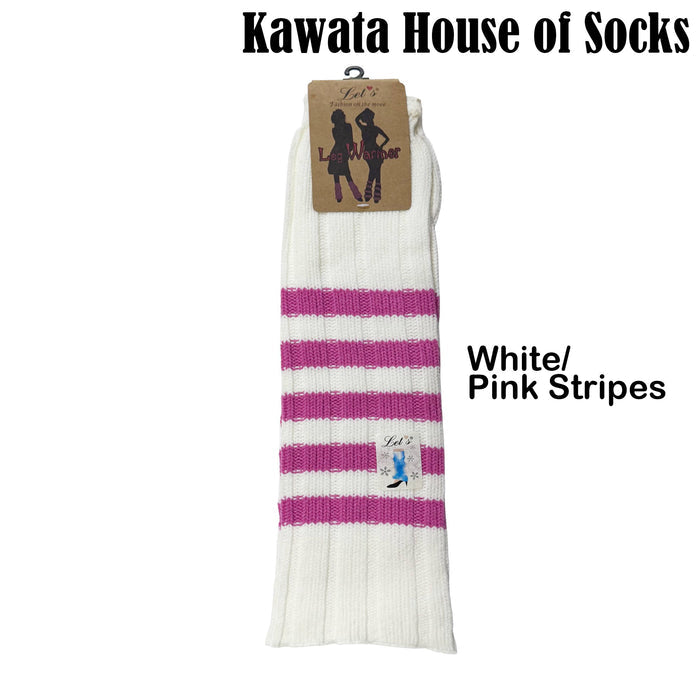 White/Pink Stripes
