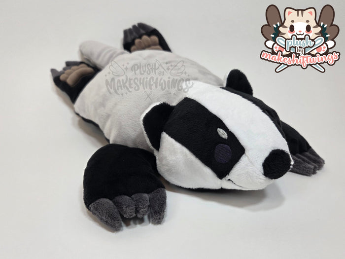 Flat Badger Plush (Minky)
