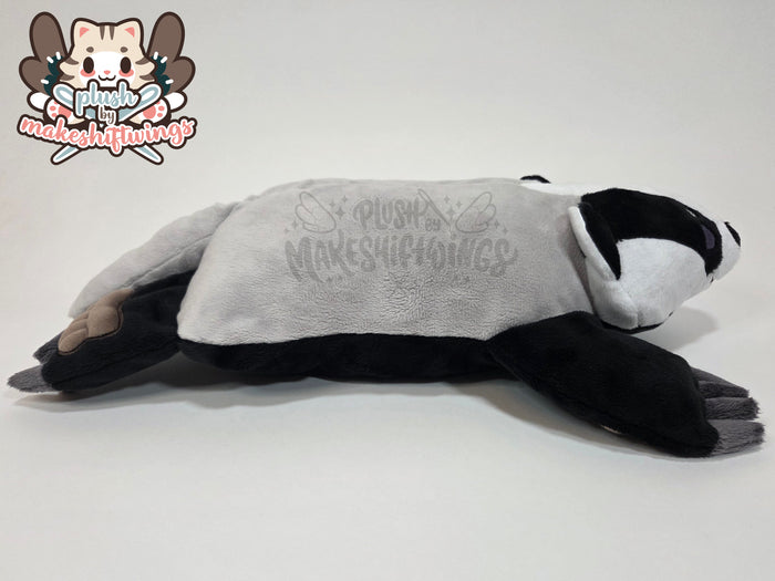 Flat Badger Plush (Minky)