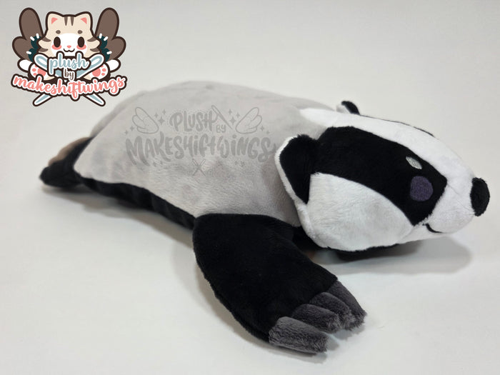 Flat Badger Plush (Minky)