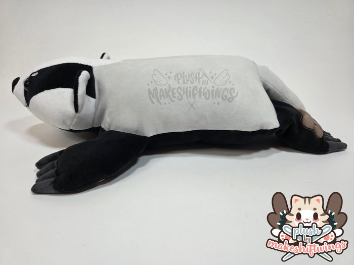 Flat Badger Plush (Mochi)
