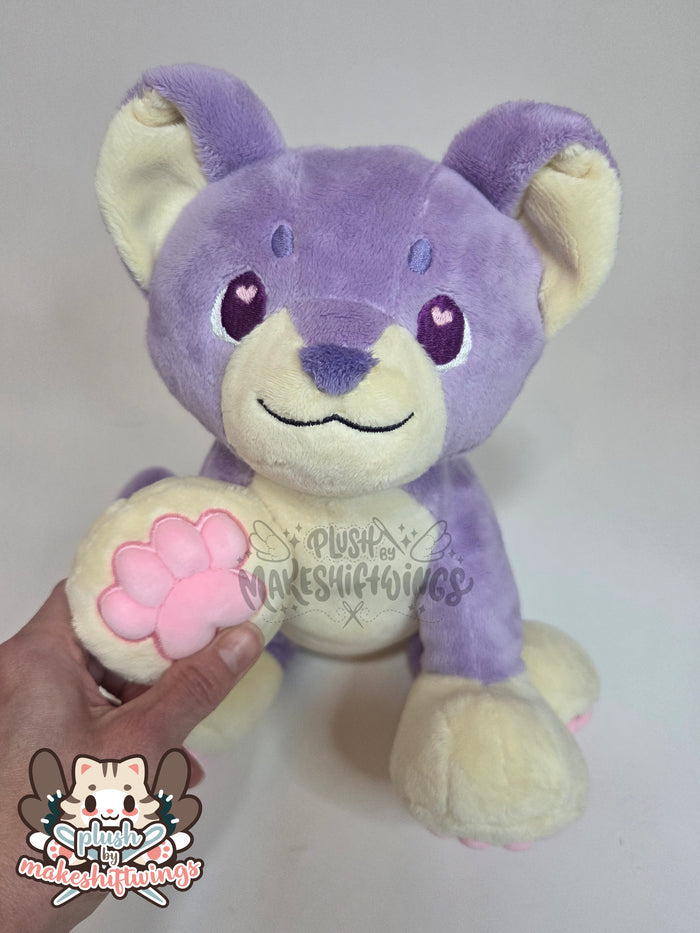 Floppy feline plush