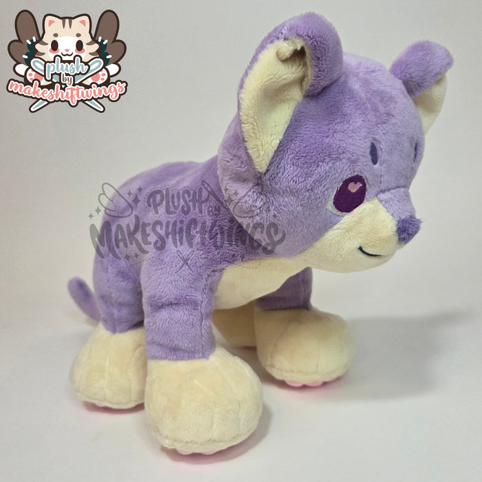 Floppy feline plush