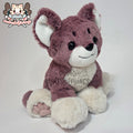 Floppy fluffy feline plush