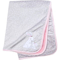 Girls Mommy & Me Bunny Plush Blanket-Gerber Childrenswear