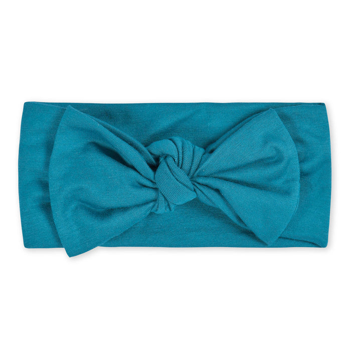 Girls Teal Buttery-Soft Viscose Made from Eucalyptus Headband