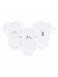 Girls’ Onesie Bundle | 3-Pack Short Sleeve