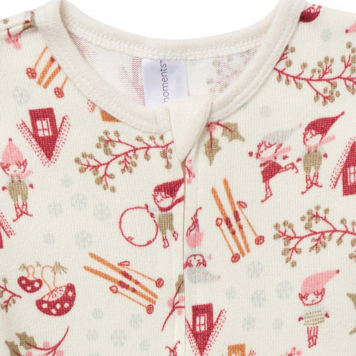 Baby Girls Winter Joy Snug Fitting Footless Pajamas Sleepwear Modern Moments™ by Gerber®