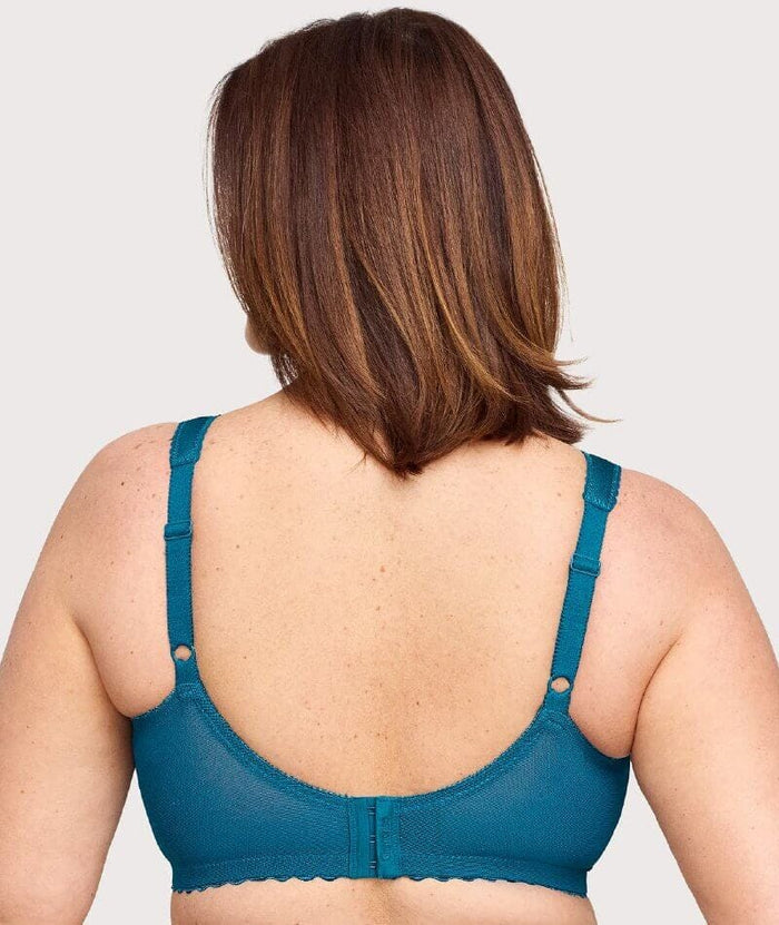 Glamorise Magiclift Original Wire-Free Support Bra - Dark Teal Bras