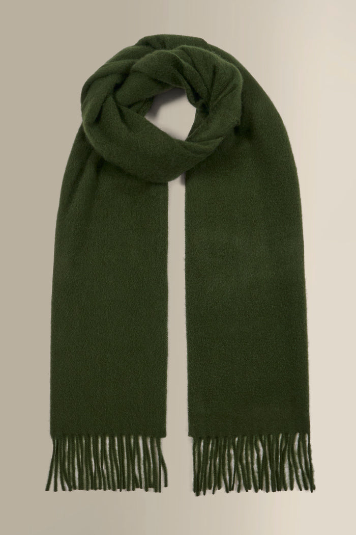Green Cashmere Scarf