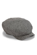Grey Donegal Baker Boy Cap