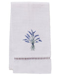 Guest Towel, Waffle Weave, Blue Heather (Blue)