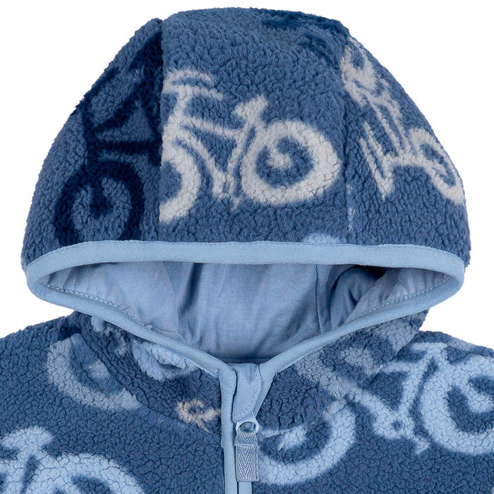 Infant & Toddler Boys Blue Sherpa Jacket tops Gerber®