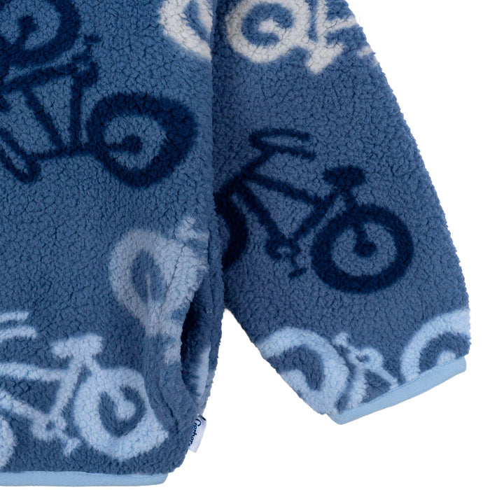 Infant & Toddler Boys Blue Sherpa Jacket tops Gerber®
