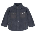 Baby Boys Dark Gray Sherpa Jacket Outerwear Modern Moments™ by Gerber®
