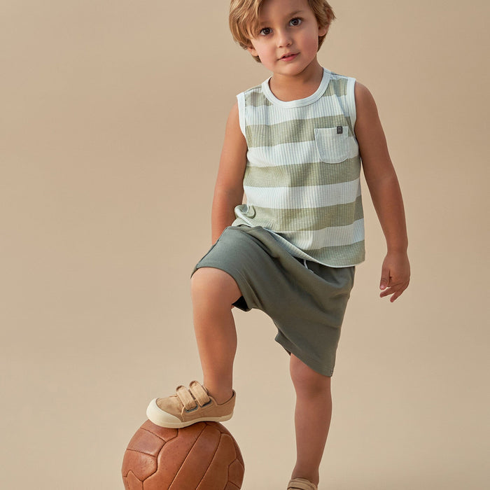 Infant & Toddler Boys Dark Green Harem Shorts Pants & Bottoms Modern Moments™ by Gerber®