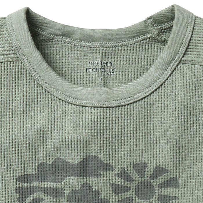 Infant & Toddler Boys Medium Green Box Shirt Tops Modern Moments™ by Gerber®