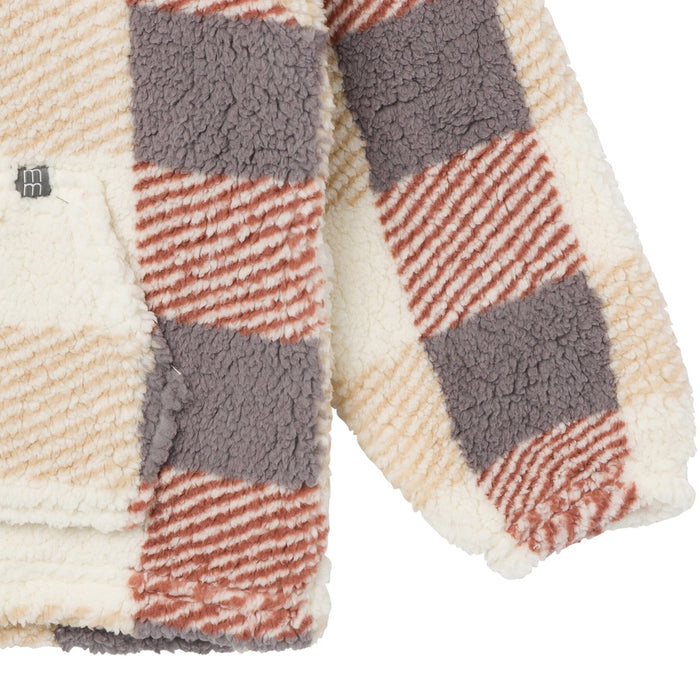 Infant & Toddler Boys Multi Plaid Half-Zip Pullover Outerwear Modern Moments™ by Gerber®