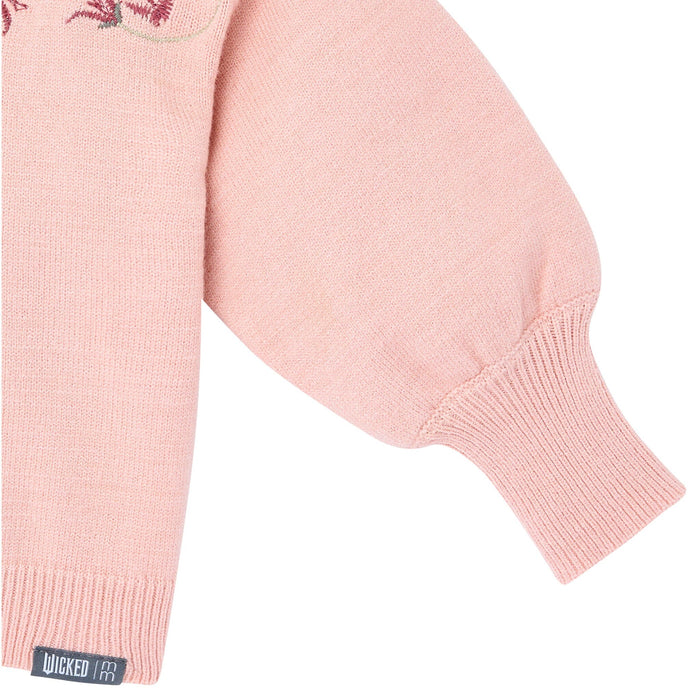Infant & Toddler Girls Sepia Rose Wicked Sweater Outerwear Gerber®