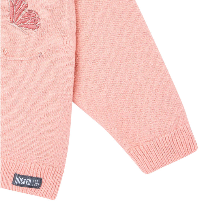 Infant & Toddler Girls Rose Tan Wicked Sweater Outerwear Gerber®