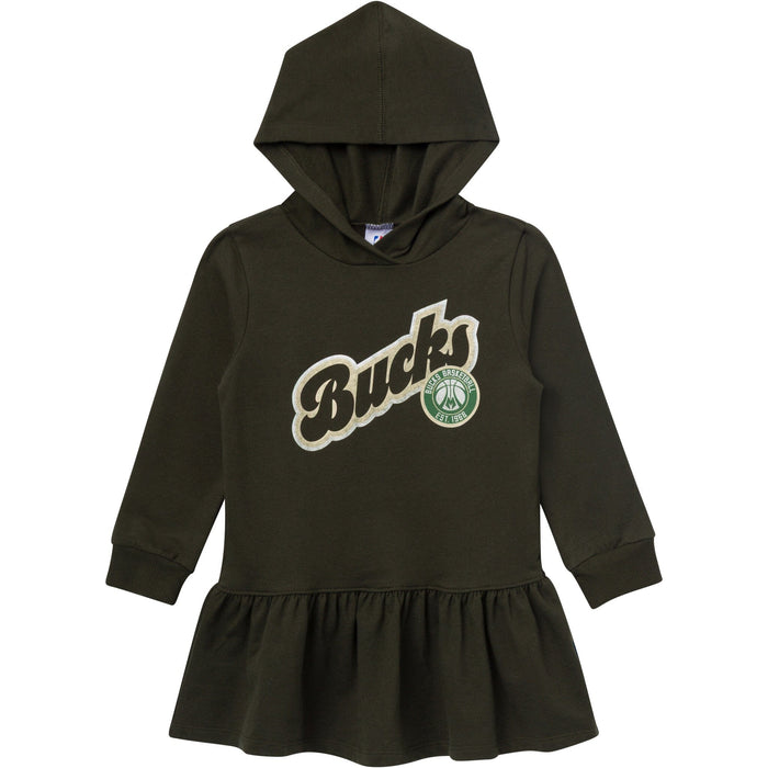 Infant & Toddler Girls Milwaukee Bucks Hooded Dress Dresses Gerber®