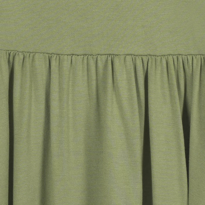 Infant & Toddler Girls Olive Buttery-Soft Viscose Made from Eucalyptus Twirl Dress