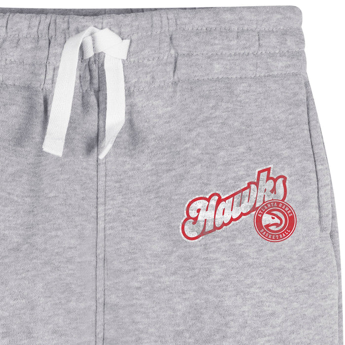 Infant & Toddler Neutral Gray Atlanta Hawks Jogger Pants NBA NBA®