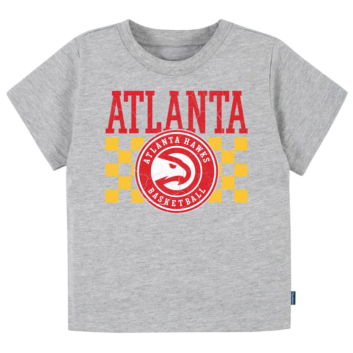 Infant & Toddler Neutral Gray Atlanta Hawks T-Shirt NBA NBA®