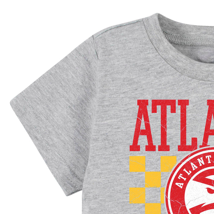 Infant & Toddler Neutral Gray Atlanta Hawks T-Shirt NBA NBA®