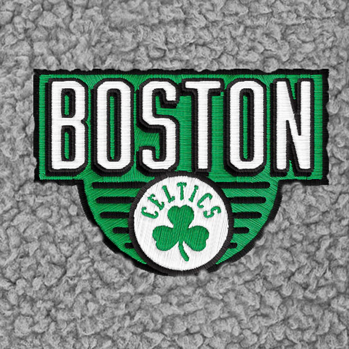 Infant & Toddler Neutral Gray Boston Celtics Quarter-Zip Pullover NBA NBA®