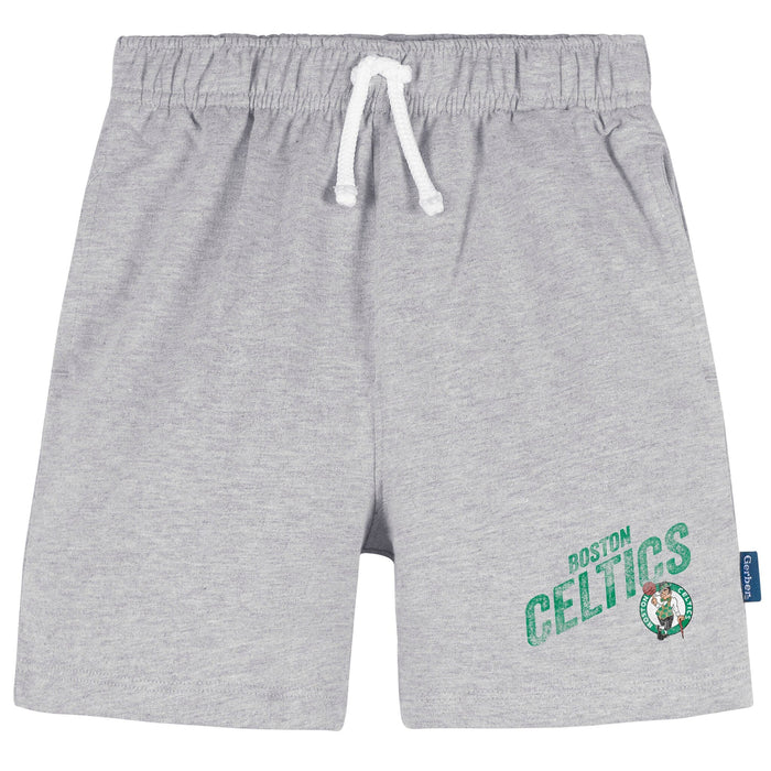 Infant & Toddler Neutral Gray Boston Celtics Shorts NBA NBA®
