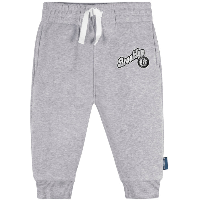 Infant & Toddler Neutral Gray Brooklyn Nets Jogger Pants NBA NBA®