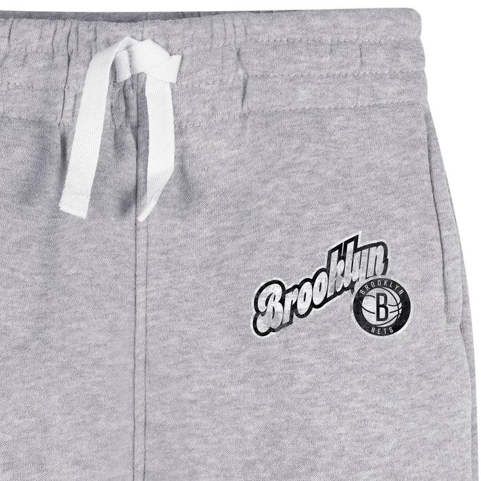 Infant & Toddler Neutral Gray Brooklyn Nets Jogger Pants NBA NBA®