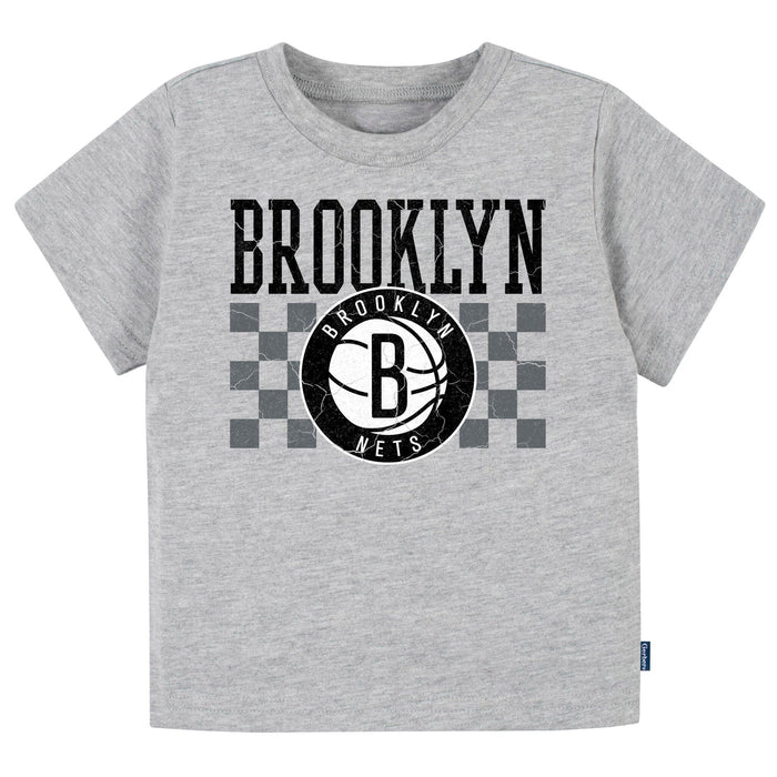 Infant & Toddler Neutral Gray Brooklyn Nets T-Shirt NBA NBA®