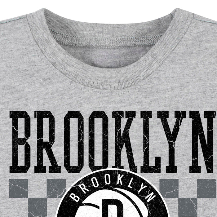 Infant & Toddler Neutral Gray Brooklyn Nets T-Shirt NBA NBA®