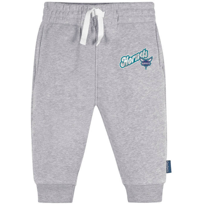 Infant & Toddler Neutral Gray Charlotte Hornets Jogger Pants NBA NBA®