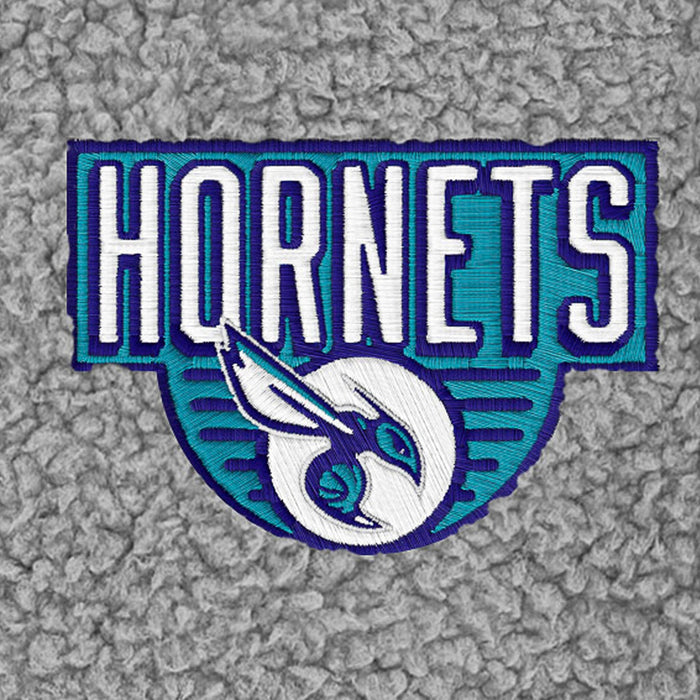 Infant & Toddler Neutral Gray Charlotte Hornets Quarter-Zip Pullover NBA NBA®