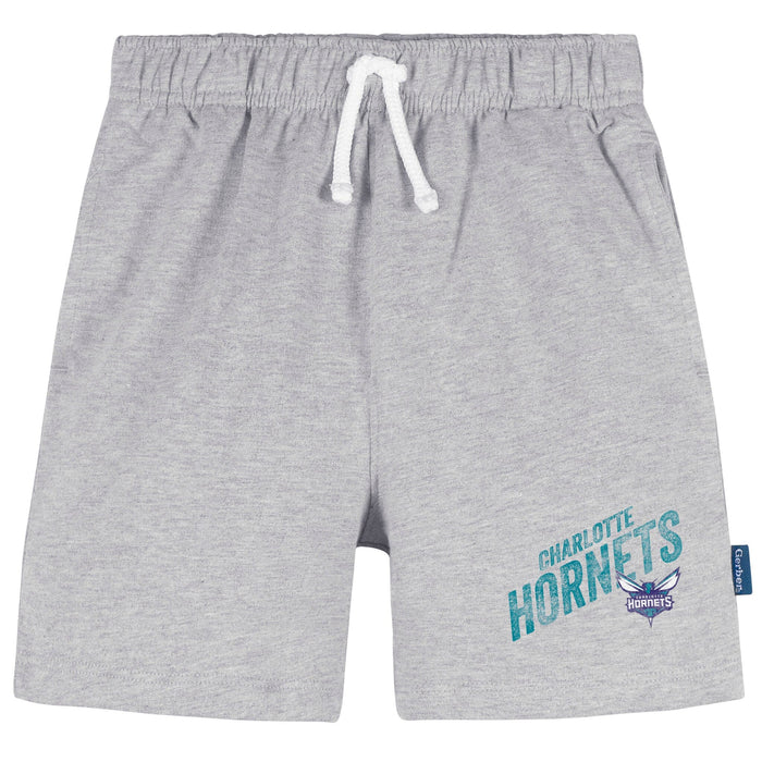 Infant & Toddler Neutral Gray Charlotte Hornets Shorts NBA NBA®