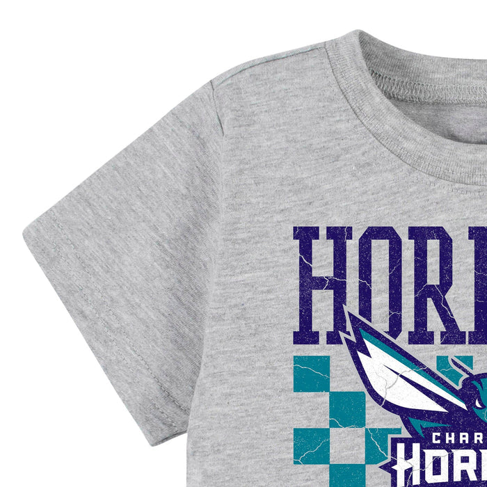 Infant & Toddler Neutral Gray Charlotte Hornets T-Shirt NBA NBA®